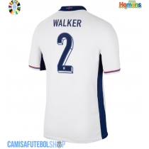 Camisa de time de futebol Inglaterra Kyle Walker #2 Replicas 1º Equipamento Europeu 2024 Manga Curta